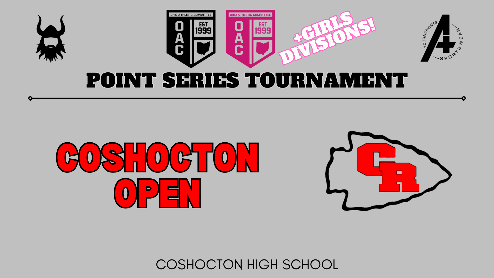 Coshocton Open GIRLS Point Series Tournament